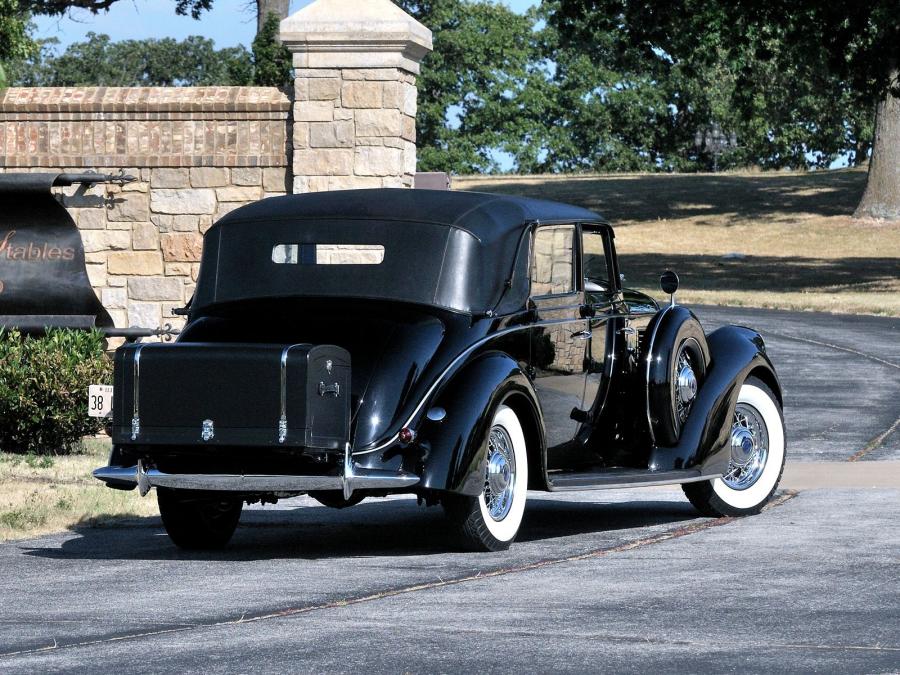 Lincoln Model K Semi-Collapsible Cabriolet by Brunn (409-A) 1938 года  (фото 5 из 5)